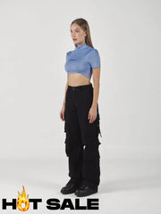 Top Mujer Clemont Cassiopea L Crop Top