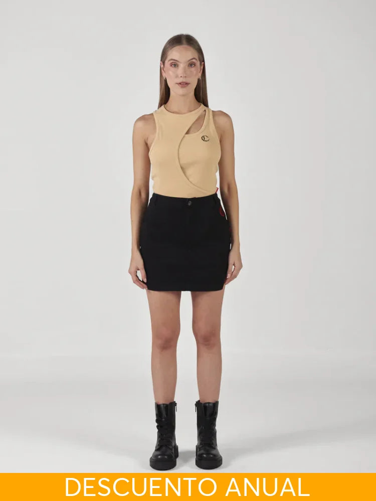 Top Mujer Clemont Nova Crop Top
