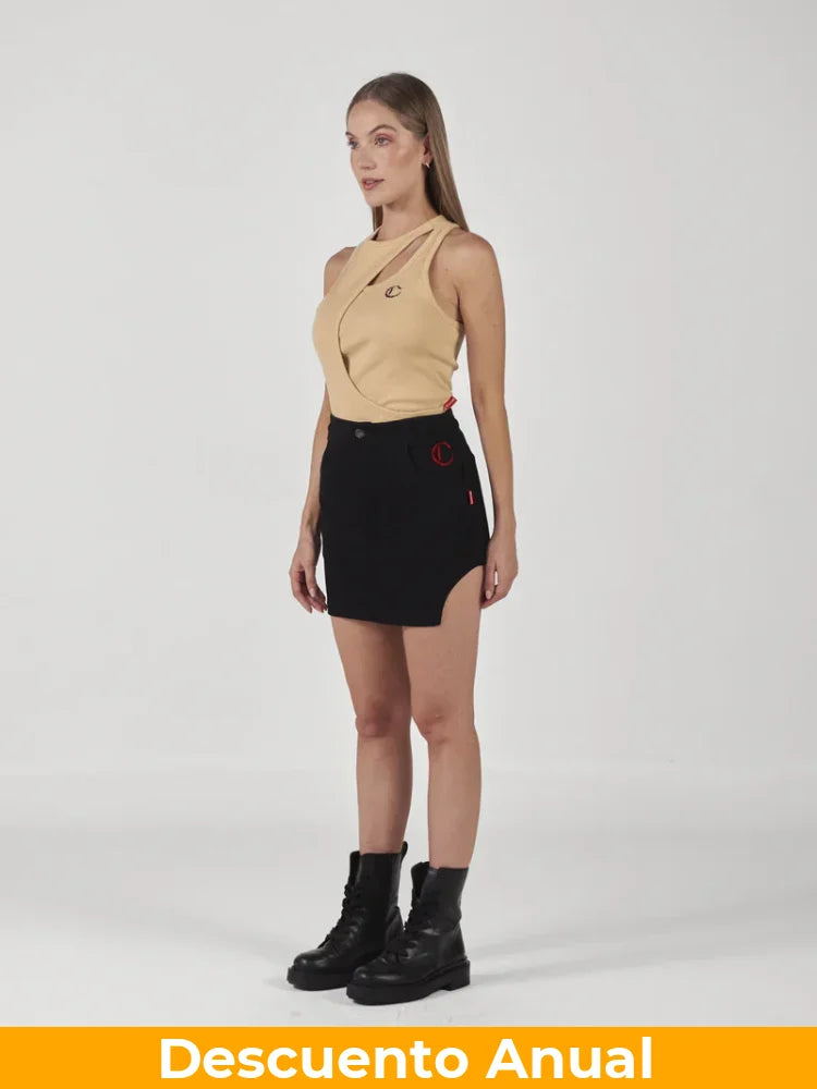 Top Mujer Clemont Nova Crop Top