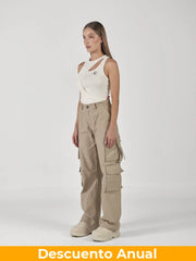 Top Mujer Clemont Nova XS Crop Top