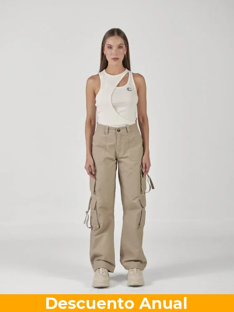 Top Mujer Clemont Nova XS Crop Top