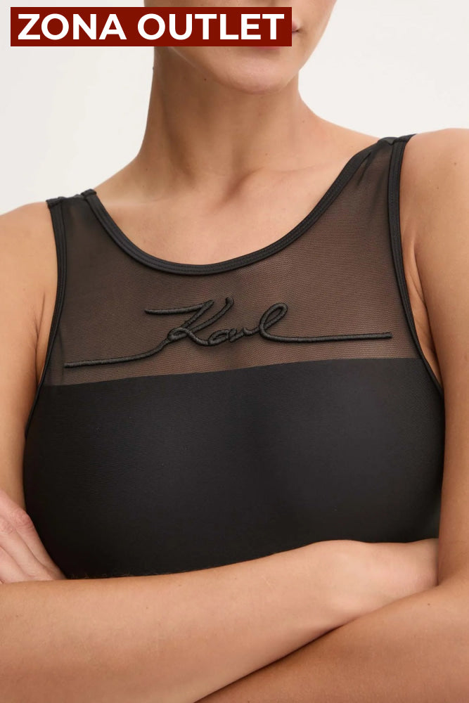 Traje de Baño Mujer Karl Lagerfeld Ropa de Baño