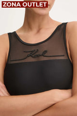 Traje de Baño Mujer Karl Lagerfeld Ropa de Baño