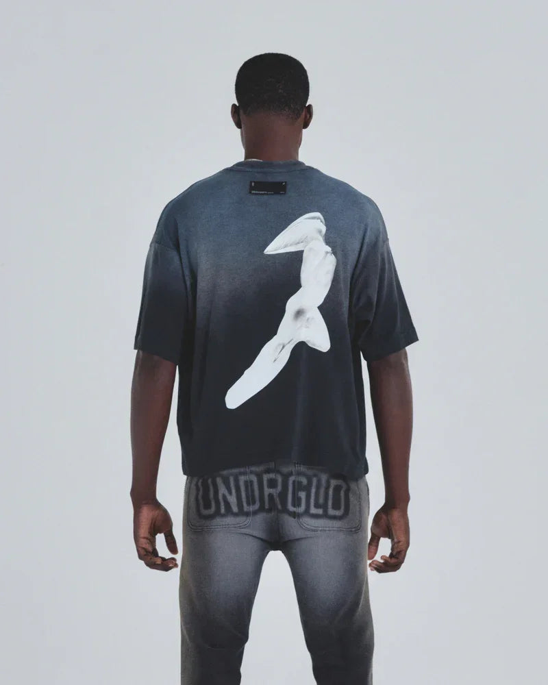 Tshirt Boxy Fit Men Undergold Holy State Beautiful - Camiseta
