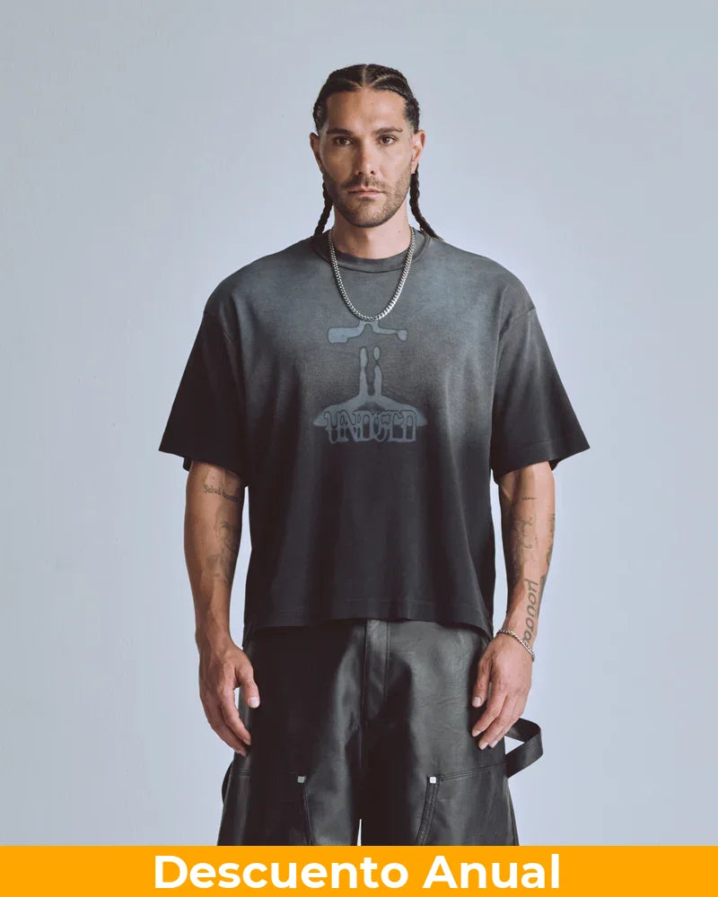 Tshirt Men Undergold Capsule Forever Boxy Fit Midnight Black Camiseta