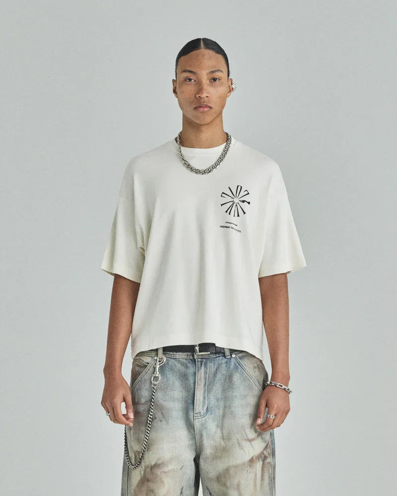 Tshirt Men Undergold Spring Pray 4 Love Boxy Fit Camiseta