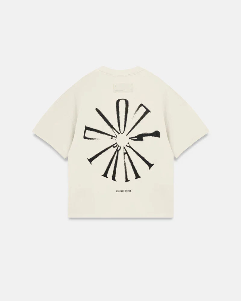 Tshirt Men Undergold Spring Pray 4 Love Boxy Fit Camiseta