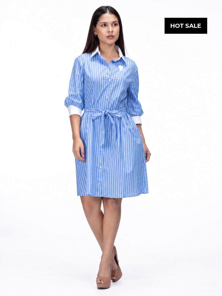 Vestido Celeste Mujer Karl Lagerfeld - Vestido