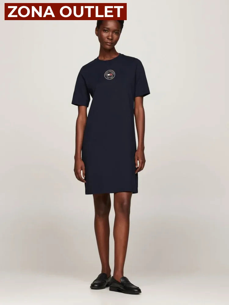 Vestido Women Tommy Hilfiger Sky Vestido