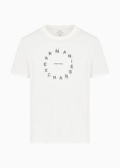 T-Shirt Men White Armani Exchange