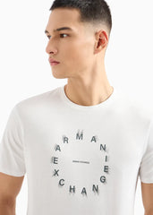 T-Shirt Men White Armani Exchange