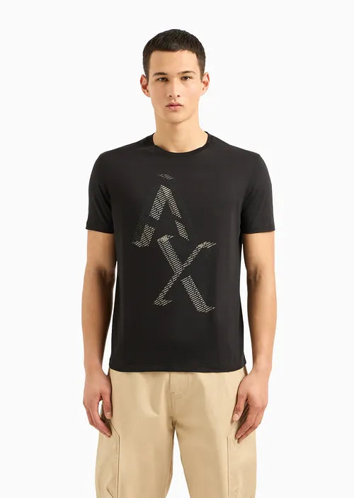 T-Shirt Men Black A|X