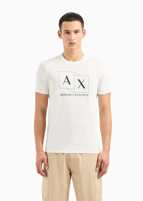 T-Shirt Men Off White Armani Exchange XXL Camiseta