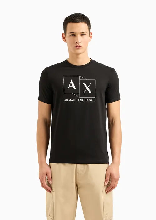 T-Shirt Men Black A|X