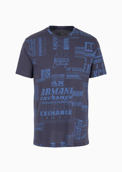 T-Shirt Men Night Sky Armani Exchange Camiseta
