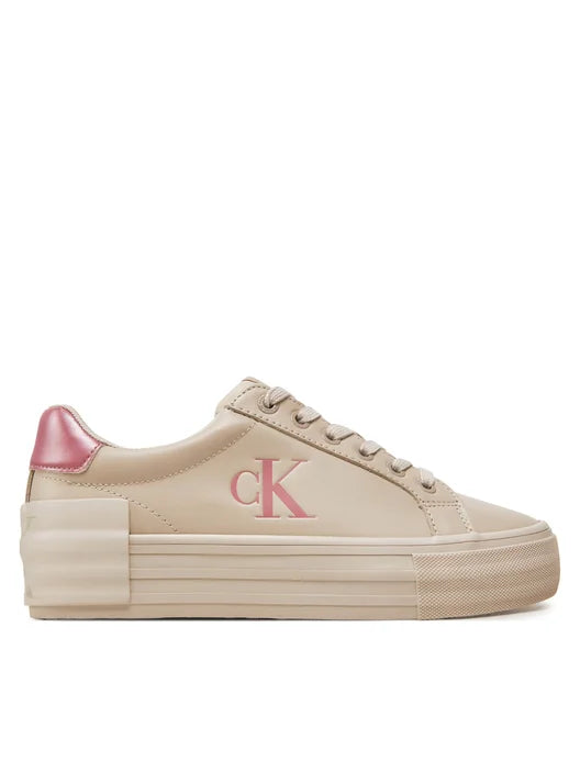 Tenis Women Calvin Klein Eggshell